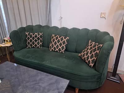 Sofa Set Crown Shape