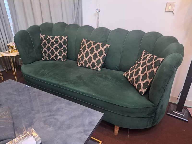 Sofa Set Crown Shape 2