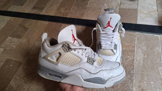 Nike Air Jordan 4 Retro “white oreo”