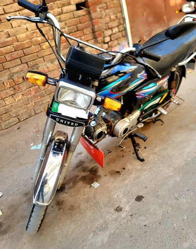 United Us 70 Black 1st Owner Bike