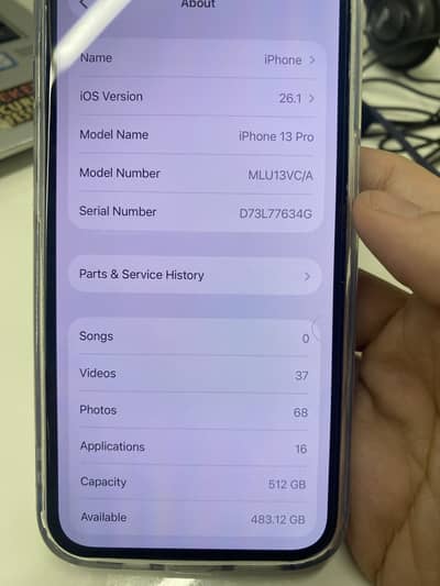 Iphone 13 pro 512 gb