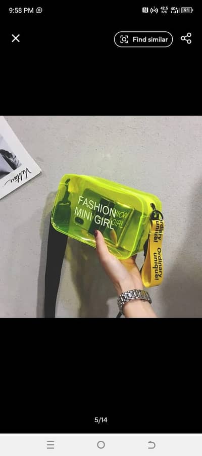 Stylish Tan Crossbody Bag with Colorful 'LOVE' Strap - Brand New