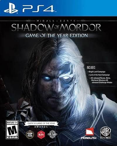 shadow of mordor ps4