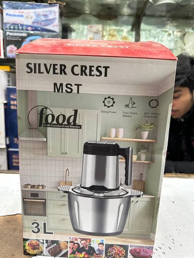 brand new electric chopper size 3Liter 2 year warranty
