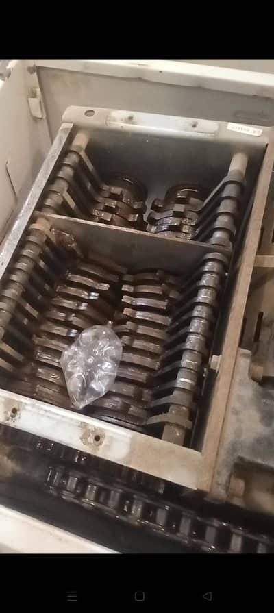 automatic gear scrapper, shadder machine