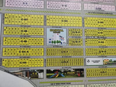 Saima Arabian villas Plot for sale 120 yard for sale