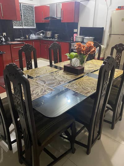 8 Seater Sheesham Dining Table