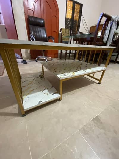 Drawing Room Center Table | With Two Side Tables