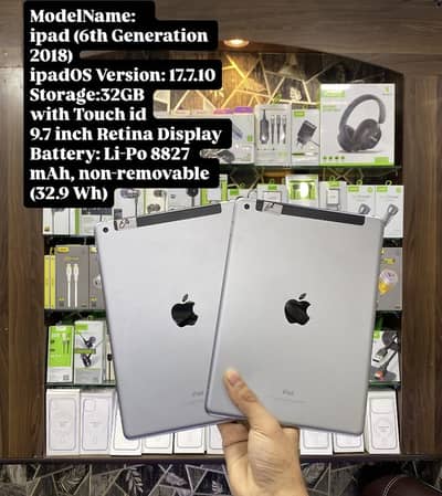 ipad 6th Generation 32GB