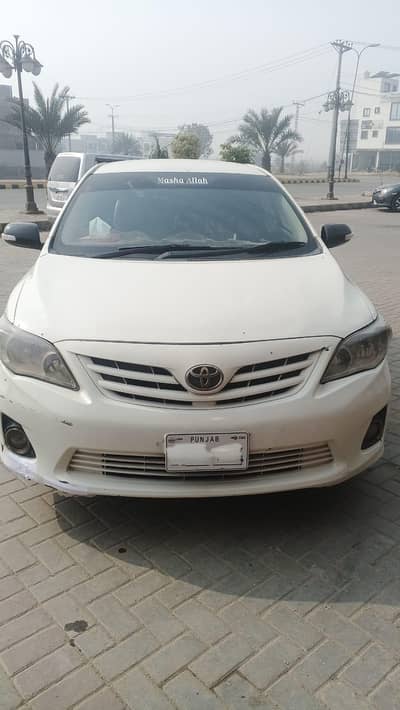 Toyota Corolla xLi 2012 model