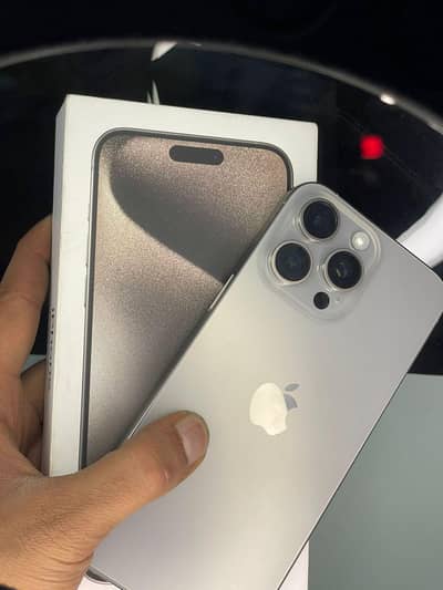 15 pro max 256GB E factory unlocked