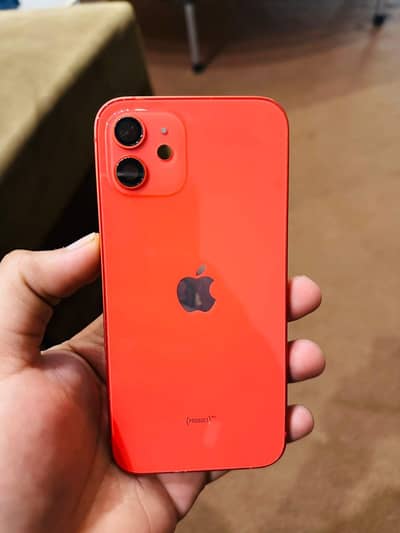 iphone 12 original back / housing red colour