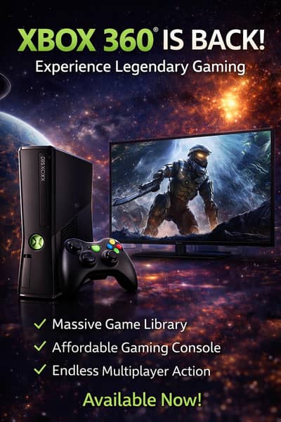 XBox 360 Gaming Setup