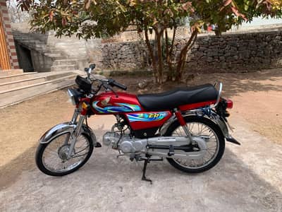 Honda CD 70-(2024)