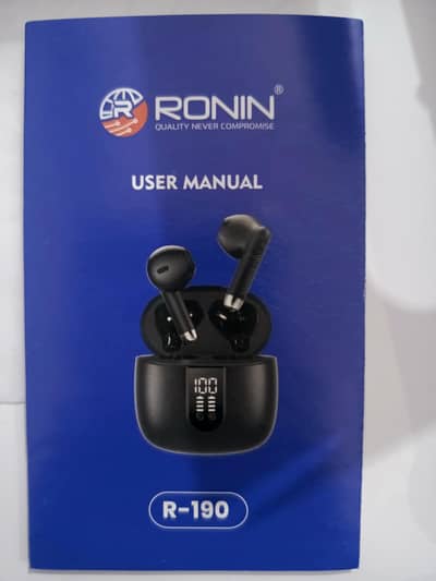 Ronin R190 Wireless Earbuds – Excellent Condition