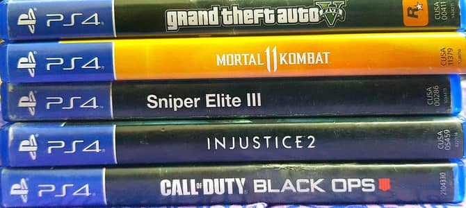 PS4 used Games Perfect condition