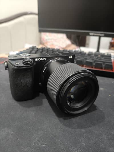 Sony a6300 mirrorless with 30mm f1.4 sigma lens