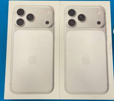 17 pro max 256gb non active silver dual Esim