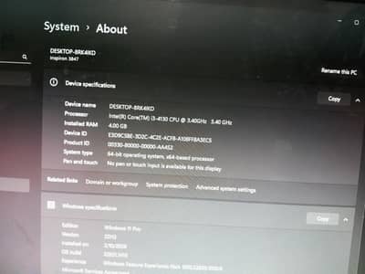 Dell tower core i3 4 th generation