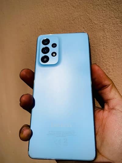 samsung A53 5g sim working 8 gb 128 gb all l ok