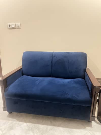 Shisham wood new blue poshish