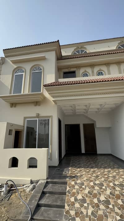 6 Marla Brand New House For Sale On Main Pine Avenue Road Union Town