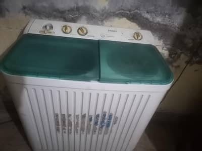 Used & Good Condition Haier 10Kg Washing machine 2in1