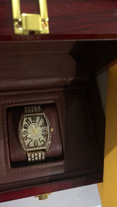 Frank Muller Custom Iced Out Gold plated