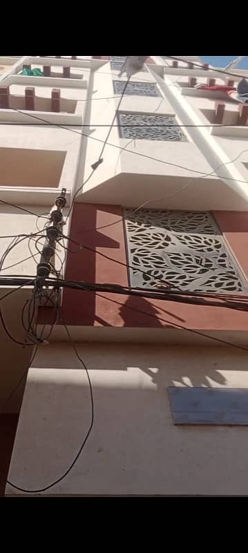 Flat for Sale Manzoor Colony near Shalimar Bakery 2nd floor well maintained condition