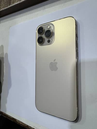 Iphone 13 pro max 256 Golden with box non pta 2month E sim time