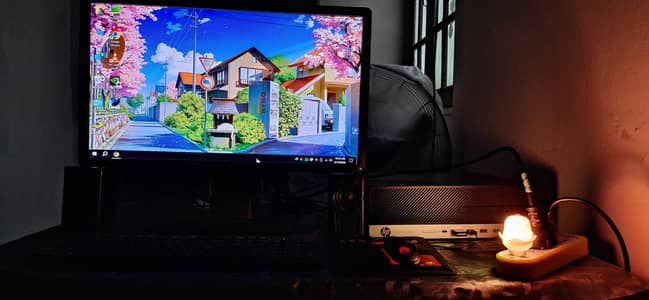 i7 (7 gen) 16gb ram,24inch lcd,gaming mouse,keyborad,wifi,speaker