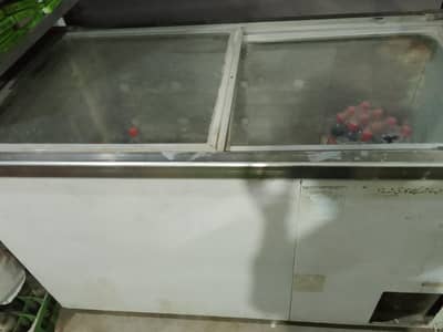 Urgent Sale – Double Door Glass Commercial Freezer (Varioline)