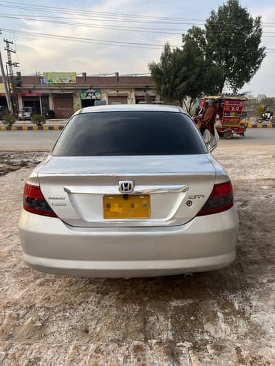 Honda City 2005 Model Automatic Sindh Number