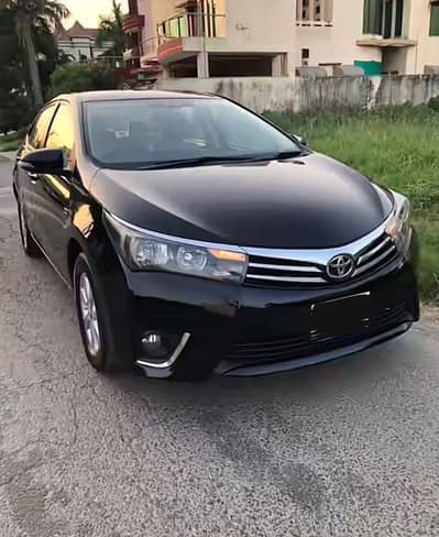 Toyota Corolla altis 1.6 automatic- black 2017