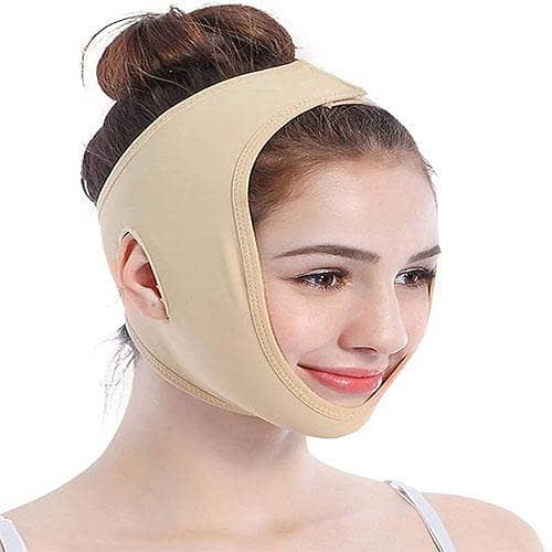 Double Chin Breathable Face Lifting Belt v shape Face Slimming Belt for Women Anti Double Chin Belts Ultra-thin Strap Band Anti Wrinkle Mask for Women