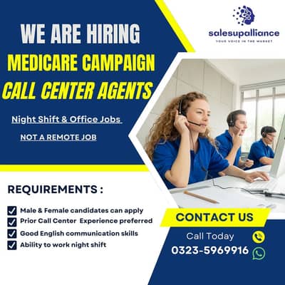 CSR Required | Male & Female Medicare Campaign (Jobs) | Freshers