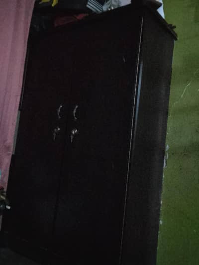wood wardrobe