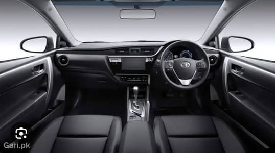 Toyota Altis Grande x  2026 - black interior