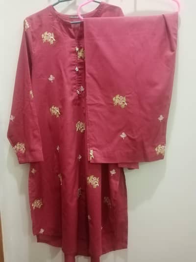 2 piece suit embroidery