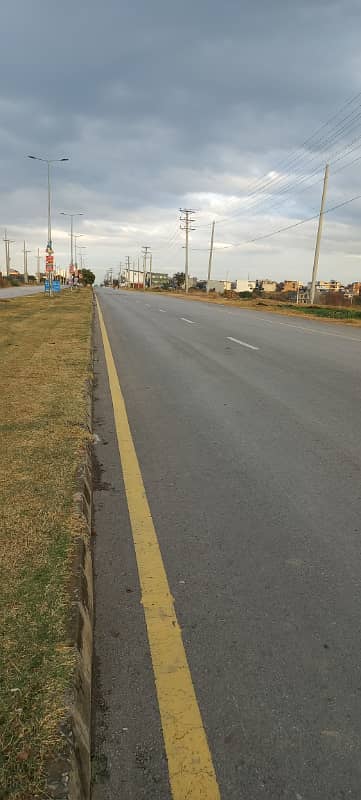 Main Double Road Plot For Sale