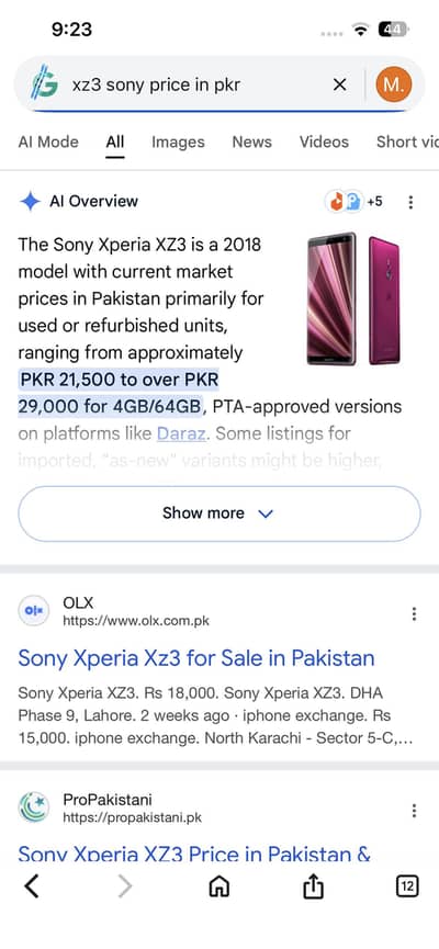 Sony xz3