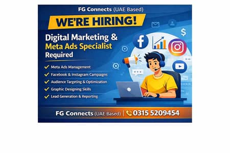 Digital Marketing & Meta Ads Specialist Required