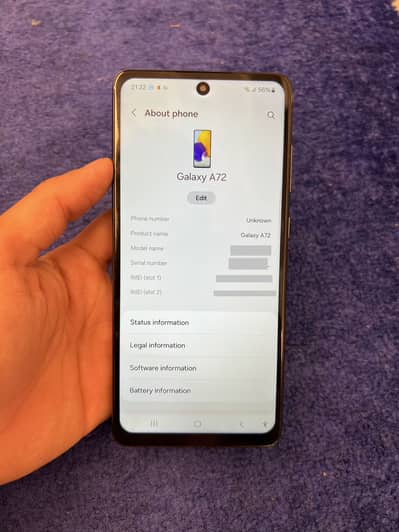 Samsung A72 Official PTA APPROVED