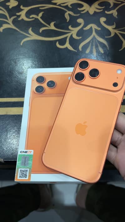 Iphone 17 Pro Max 256 gb pta approved physical + E-Sim