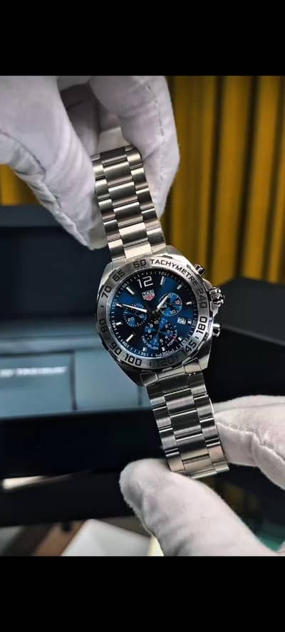 tag heuer formula 1 silver