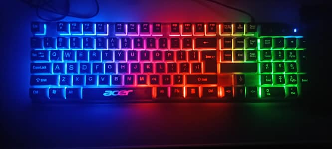 Acer Gaming Keyboard With Backlight. Gaming Keyboard in Cheap Price