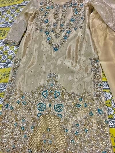 Pre Loved - Golden Chiffon Suit