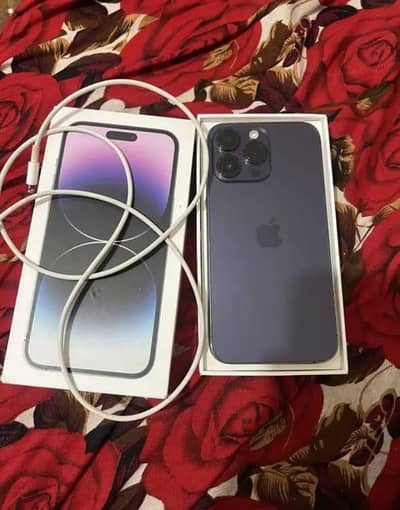 Apple iphone 14 pro max complete box urgent sale connect wtp no