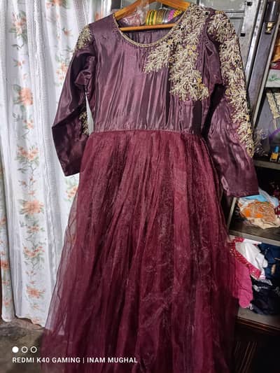 frok 59 length all ok mehroon colour