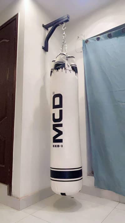 MCD punching bag along with hanging arm